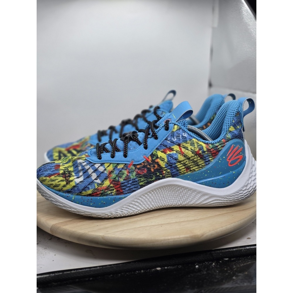 Men's‎ Size 12.5 - Under Armour Curry Flow 10 SPK Sour Patch Kids 3025622-300